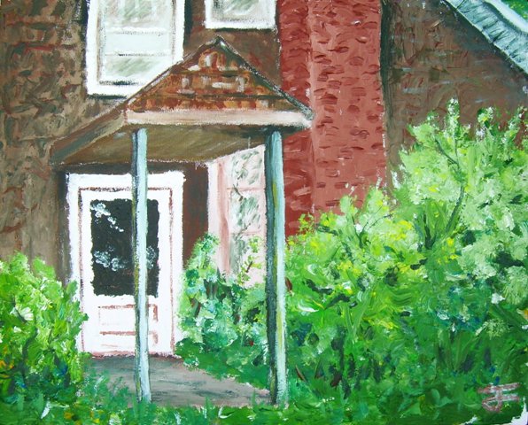 Wolansky Doorway | Paul Filenko | 2004 | Oil on Canvas | Kerhonkson, NY


