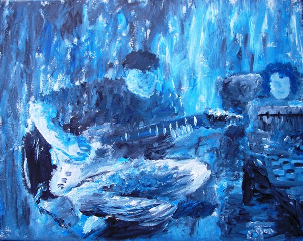 Paul and Nick | Paul Filenko | 2005 | Acrylic on Canvas | Pittsburgh, PA

